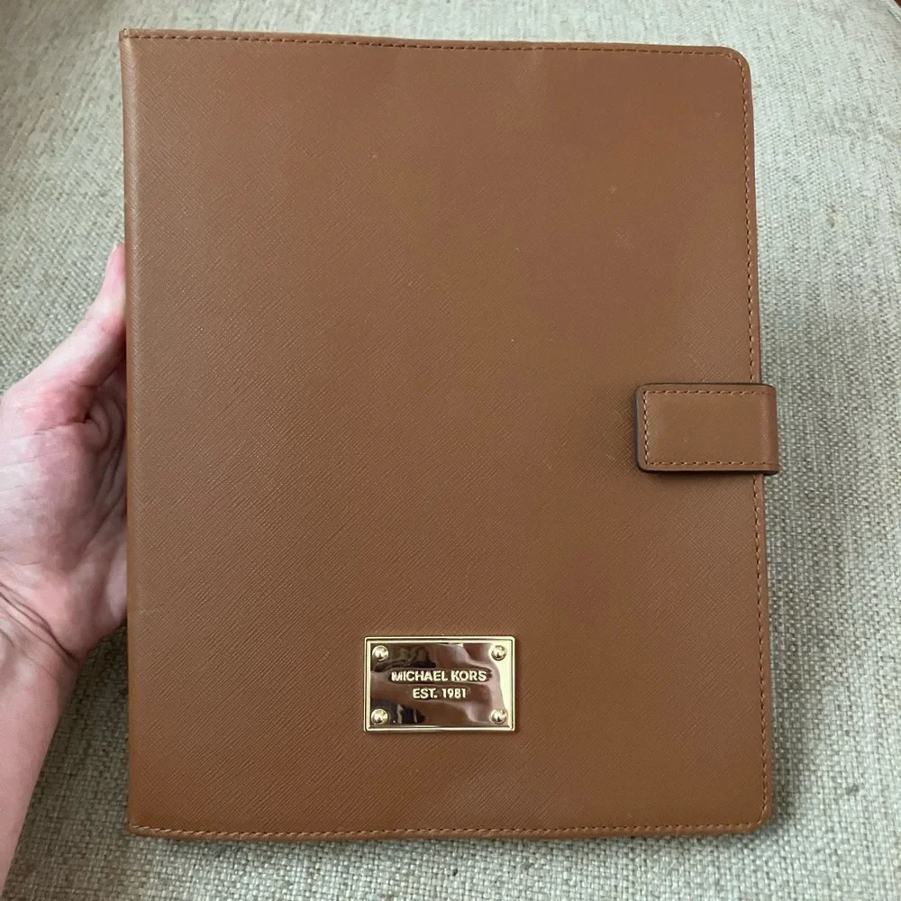 Michael kors leather iPad or tablet case